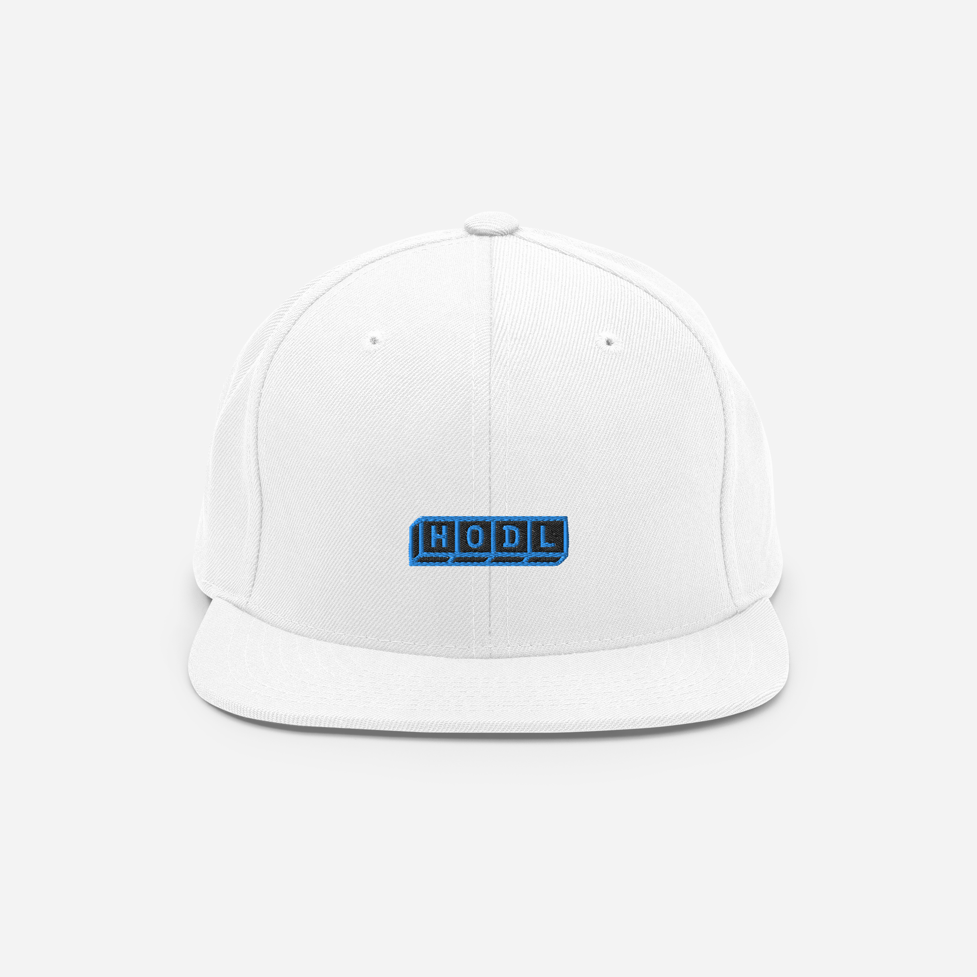 Classic Snapback - White - HODL
