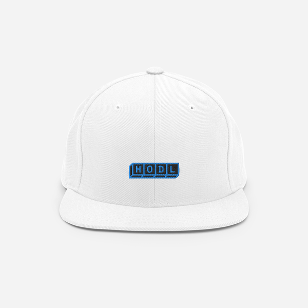 Classic Snapback - White - HODL