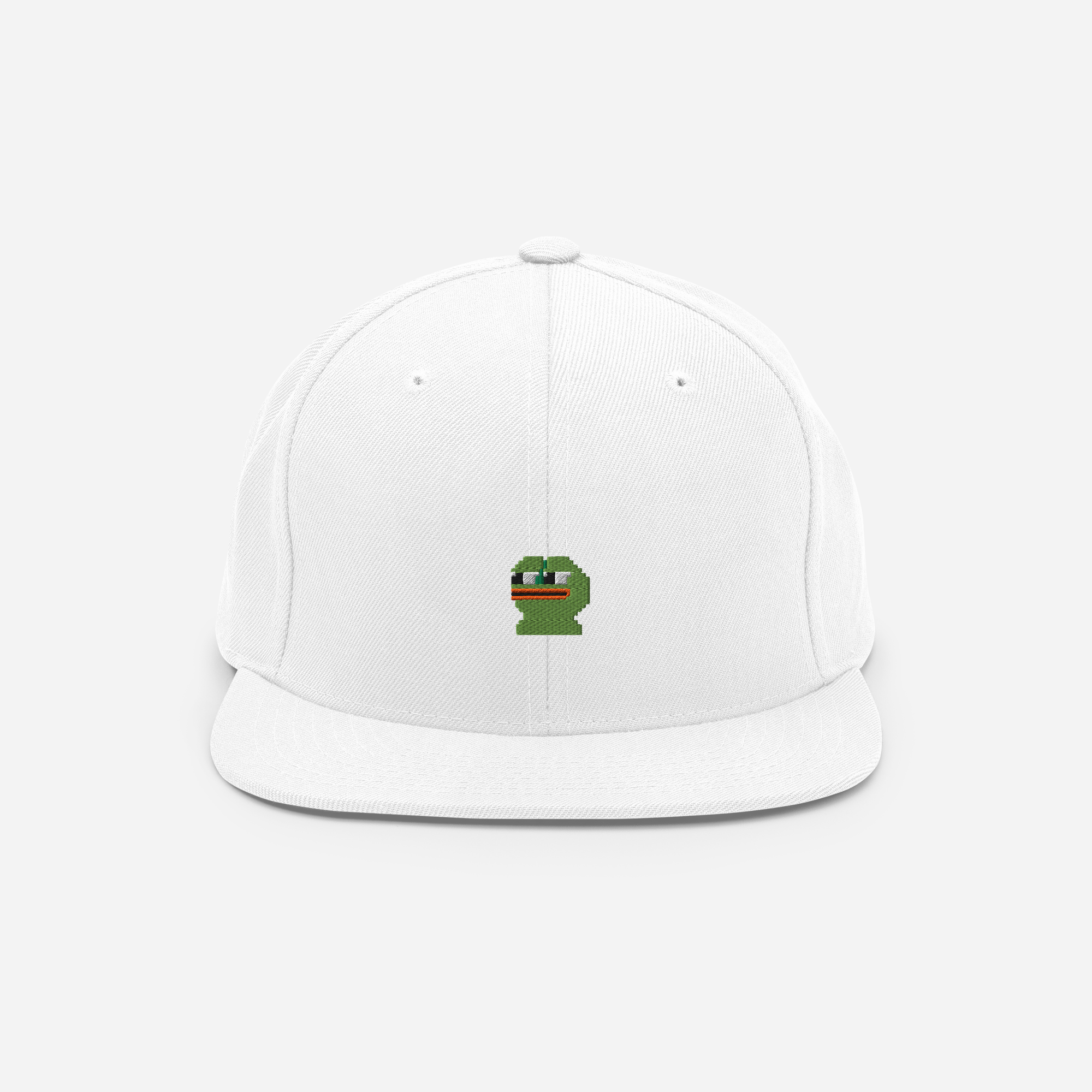 Classic Snapback - White - Pepe