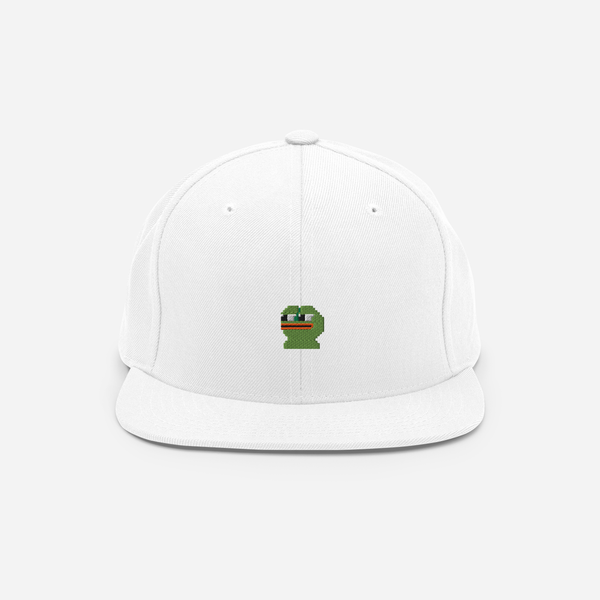 Classic Snapback - White - Pepe