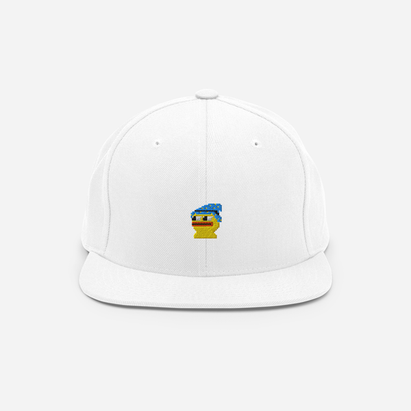 Classic Snapback - White - Pepewizard