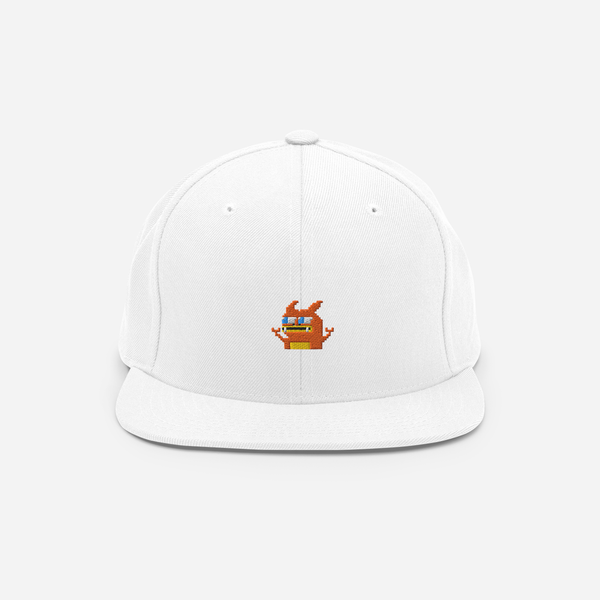 Classic Snapback - White - Pepezard