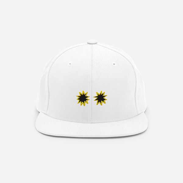Classic Snapback - White - StarsEyes