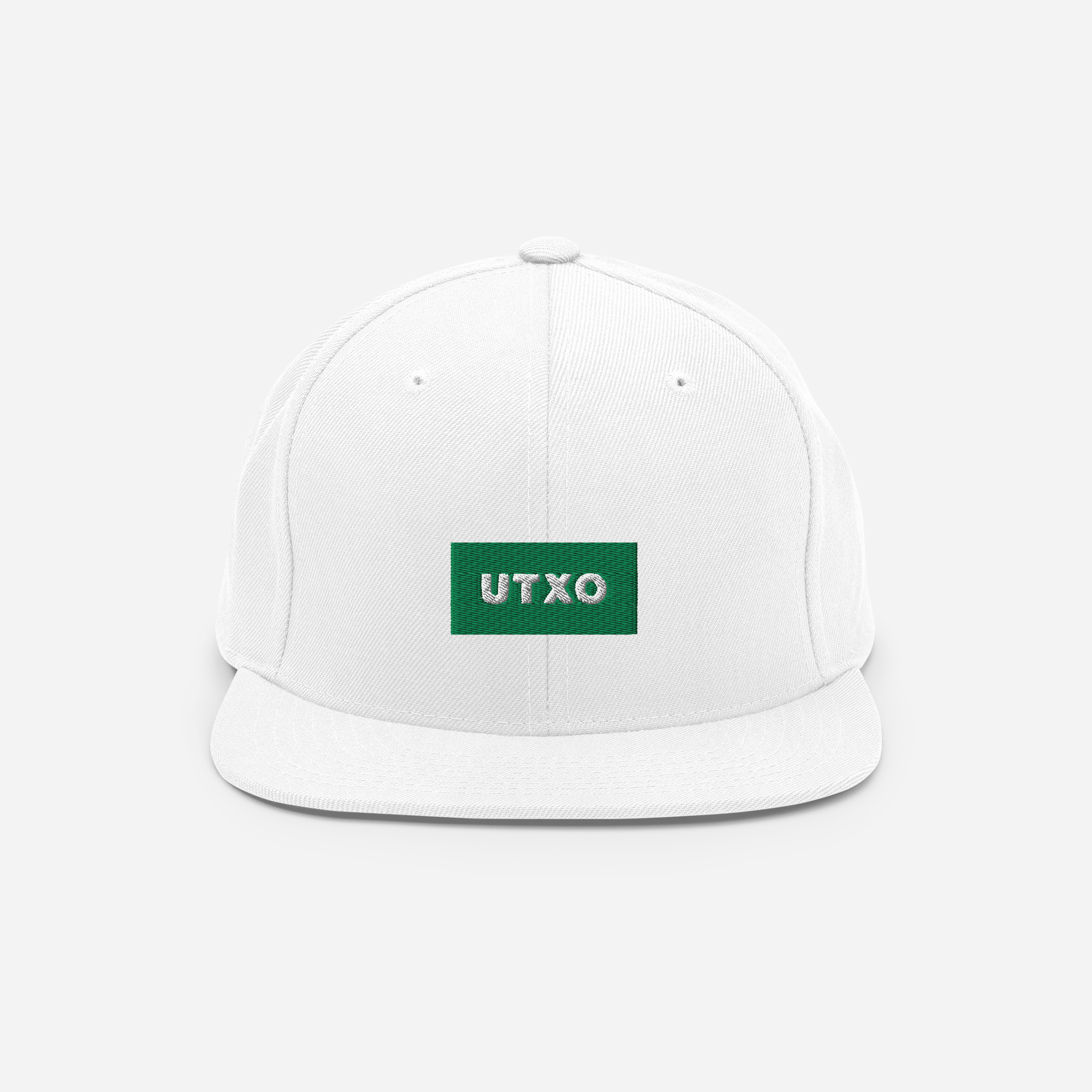 Classic Snapback - White - UTXO (green)