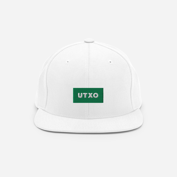 Classic Snapback - White - UTXO (green)