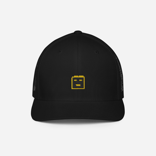 Closed-Back Trucker Cap - Black - BullChill