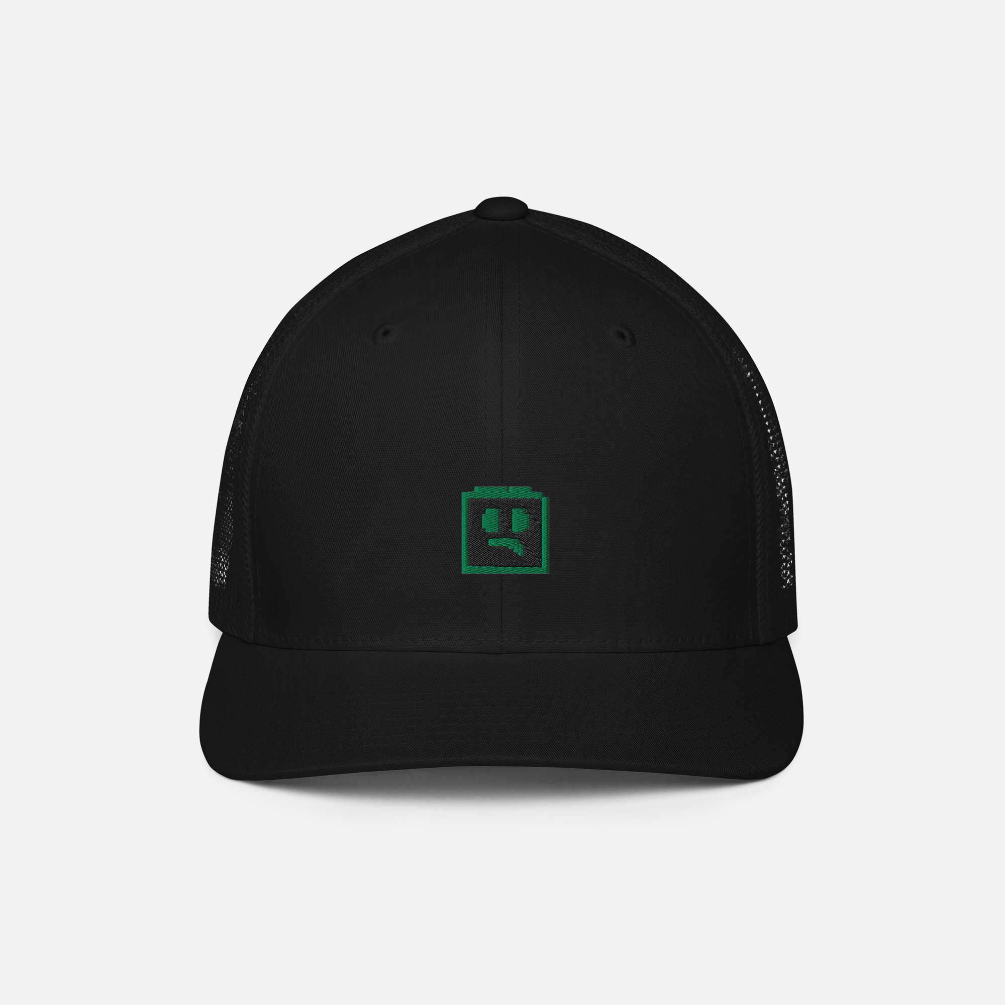 Closed-Back Trucker Cap - Black - FOMO