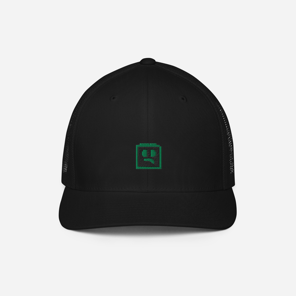 Closed-Back Trucker Cap - Black - FOMO