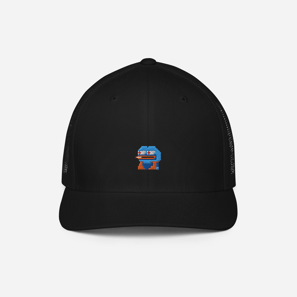 Closed-Back Trucker Cap - Black - Gokupepe