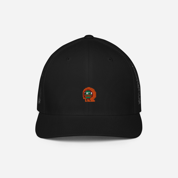 Closed-Back Trucker Cap - Black - Kylepepe