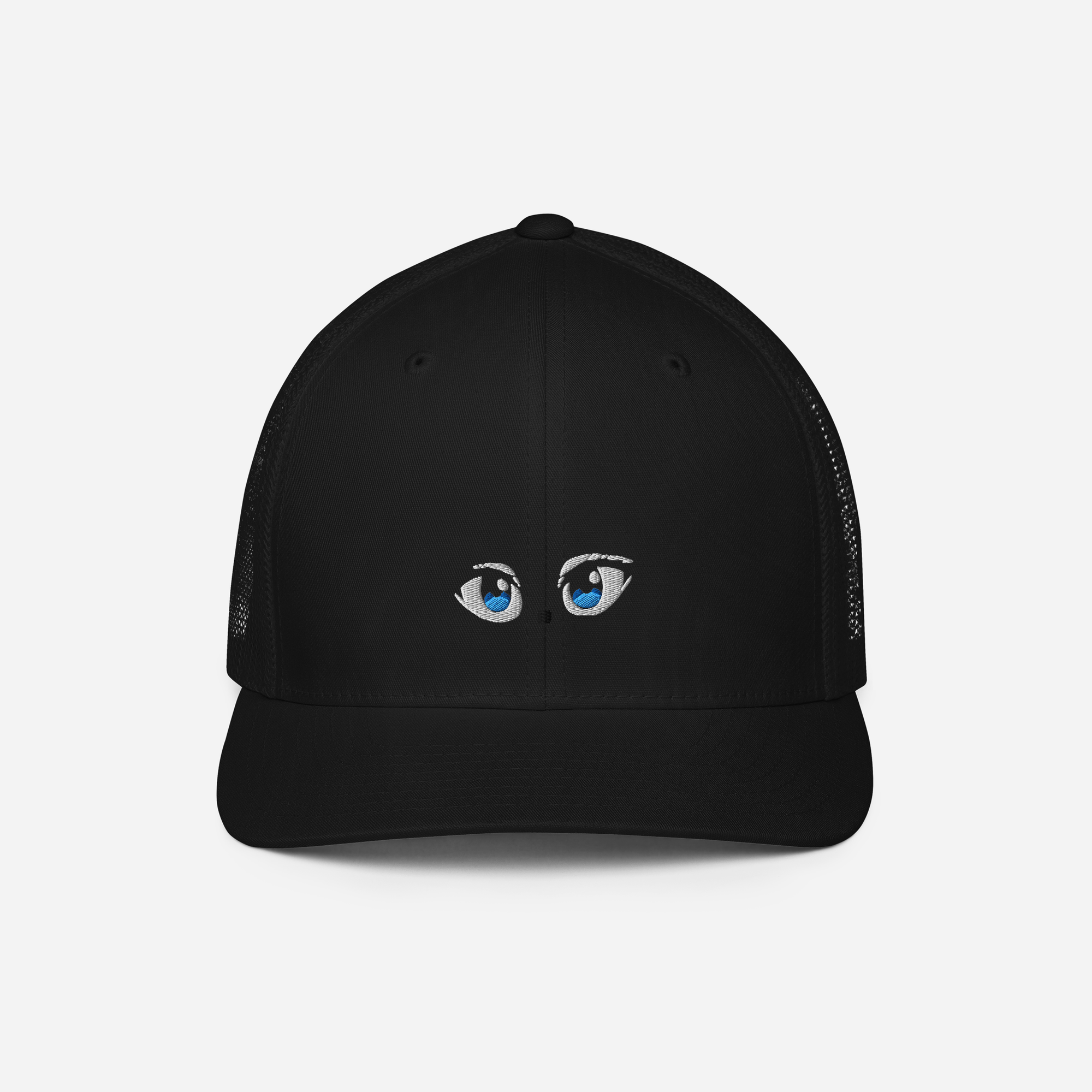 Closed-Back Trucker Cap - Black - Manga