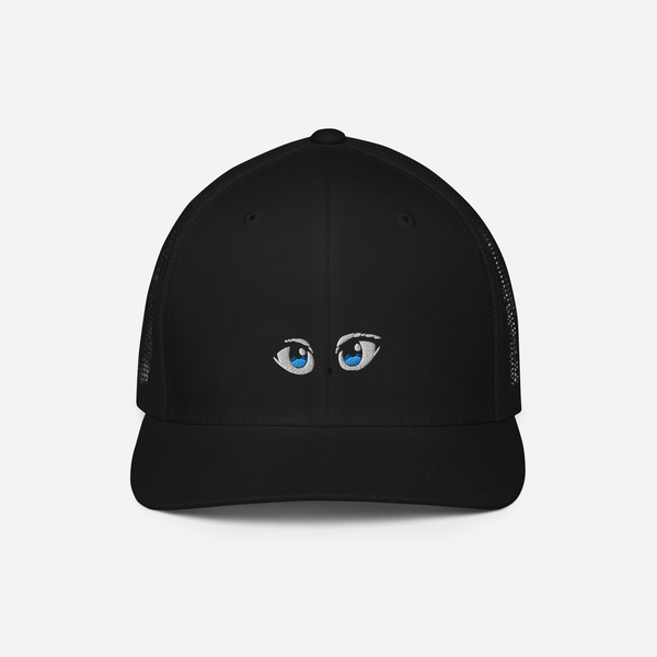 Closed-Back Trucker Cap - Black - Manga