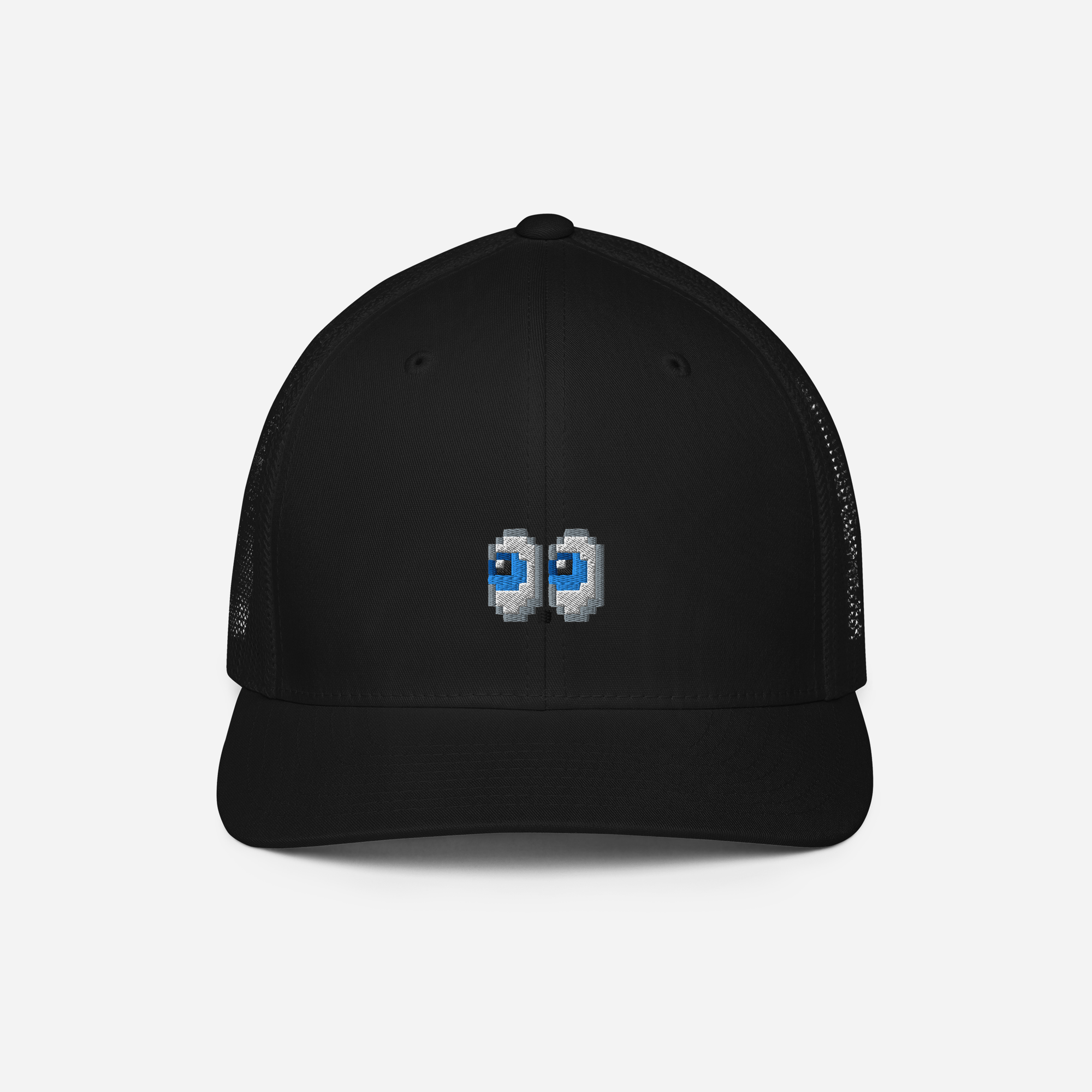 Closed-Back Trucker Cap - Black - WTF