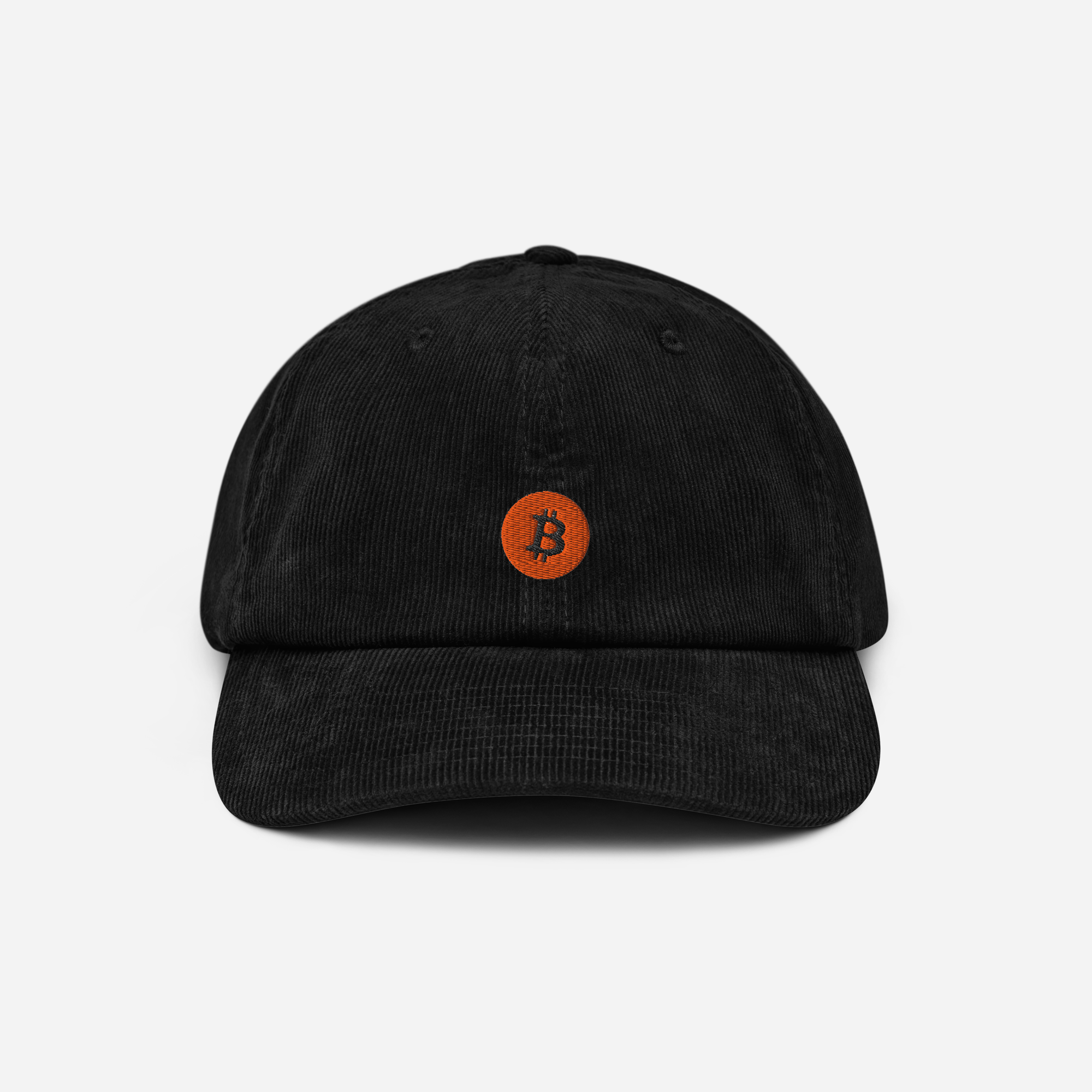 Corduroy Hat - Black - BTC