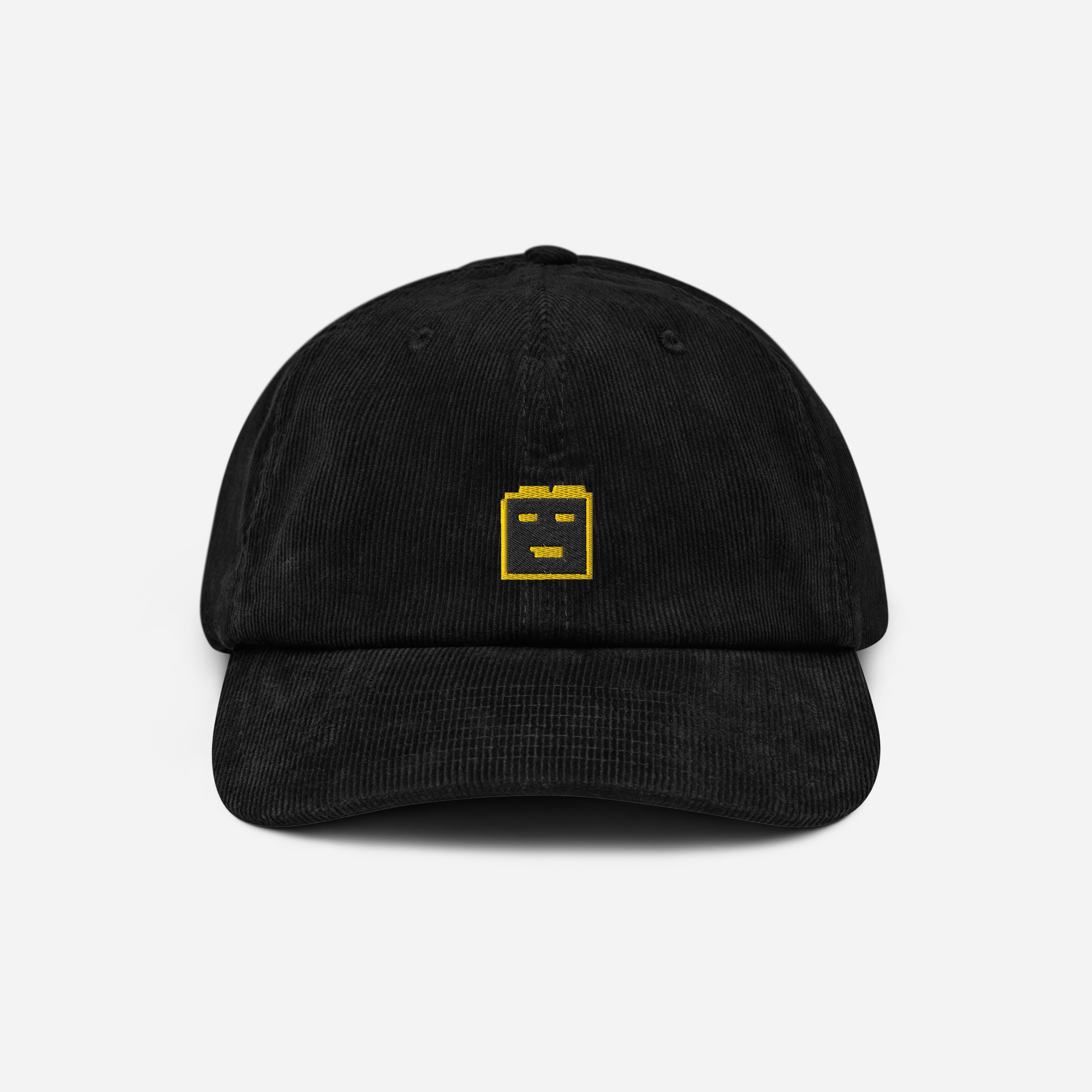 Corduroy Hat - Black - BullChill
