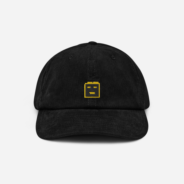 Corduroy Hat - Black - BullChill