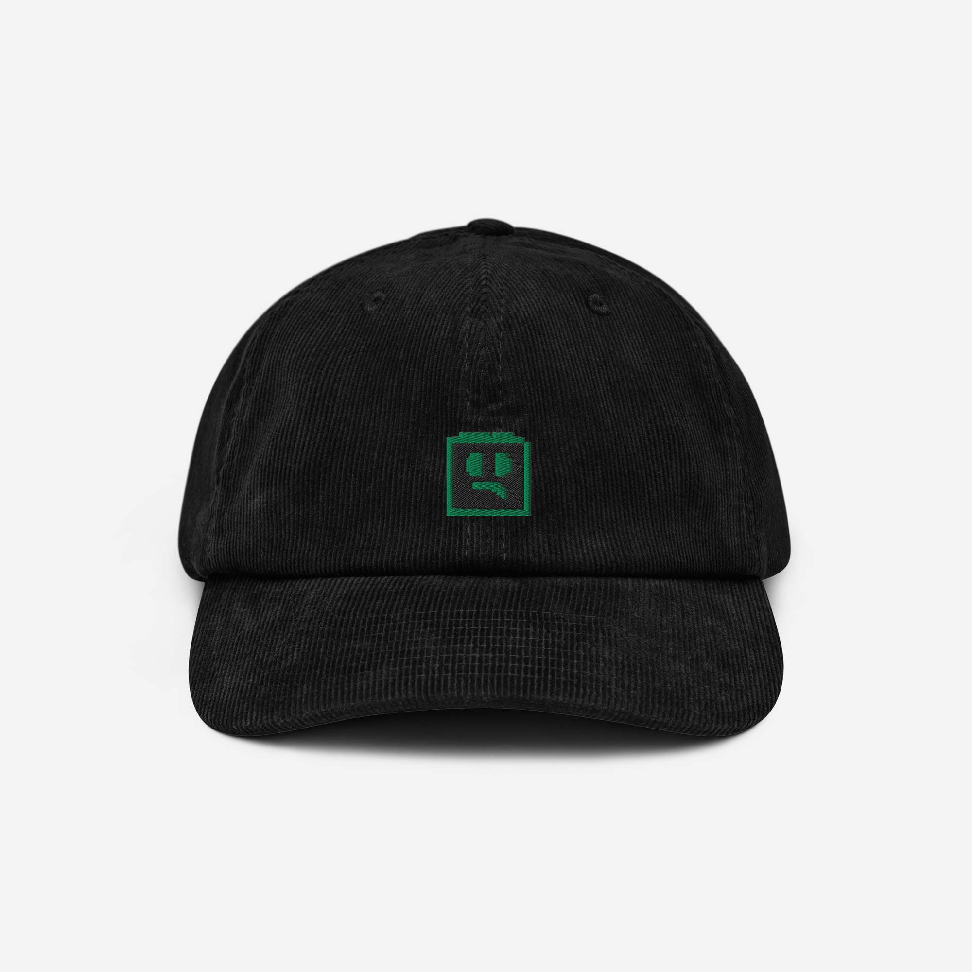 Corduroy Hat - Black - FOMO