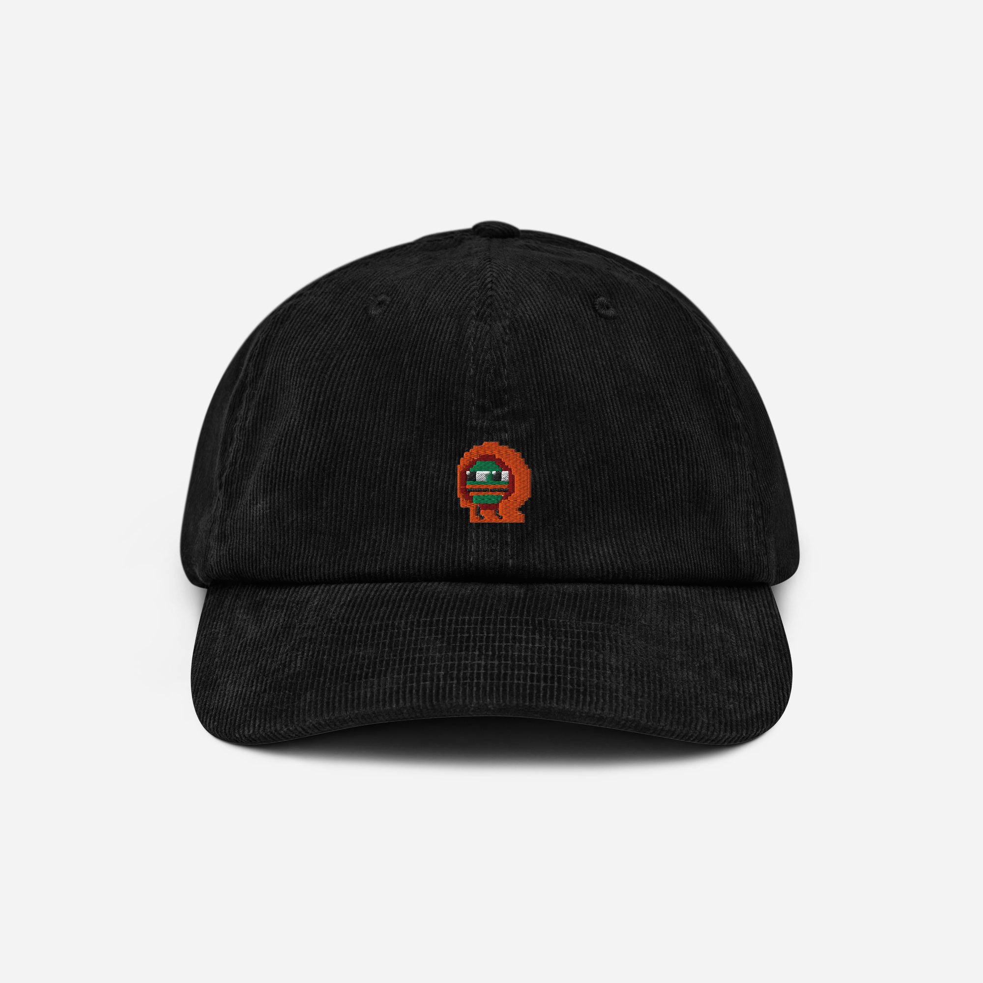 Corduroy Hat - Black - Kylepepe