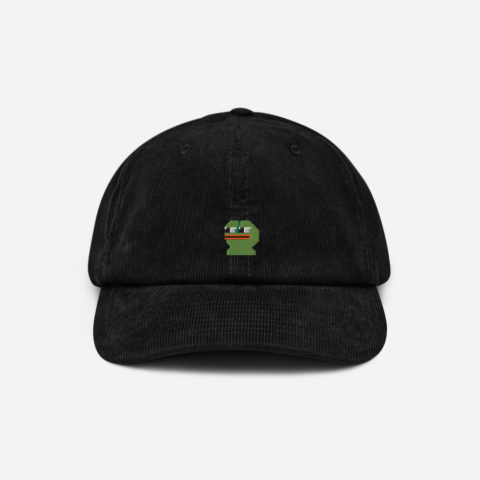 Corduroy Hat - Black - Pepe