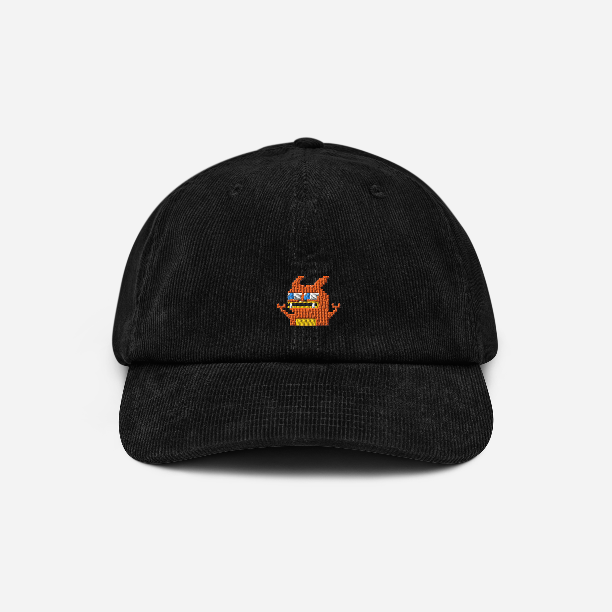 Corduroy Hat - Black - Pepezard