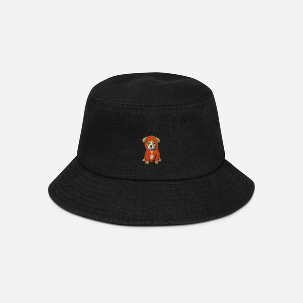 Denim Bucket Hat - BLACK - $DOG