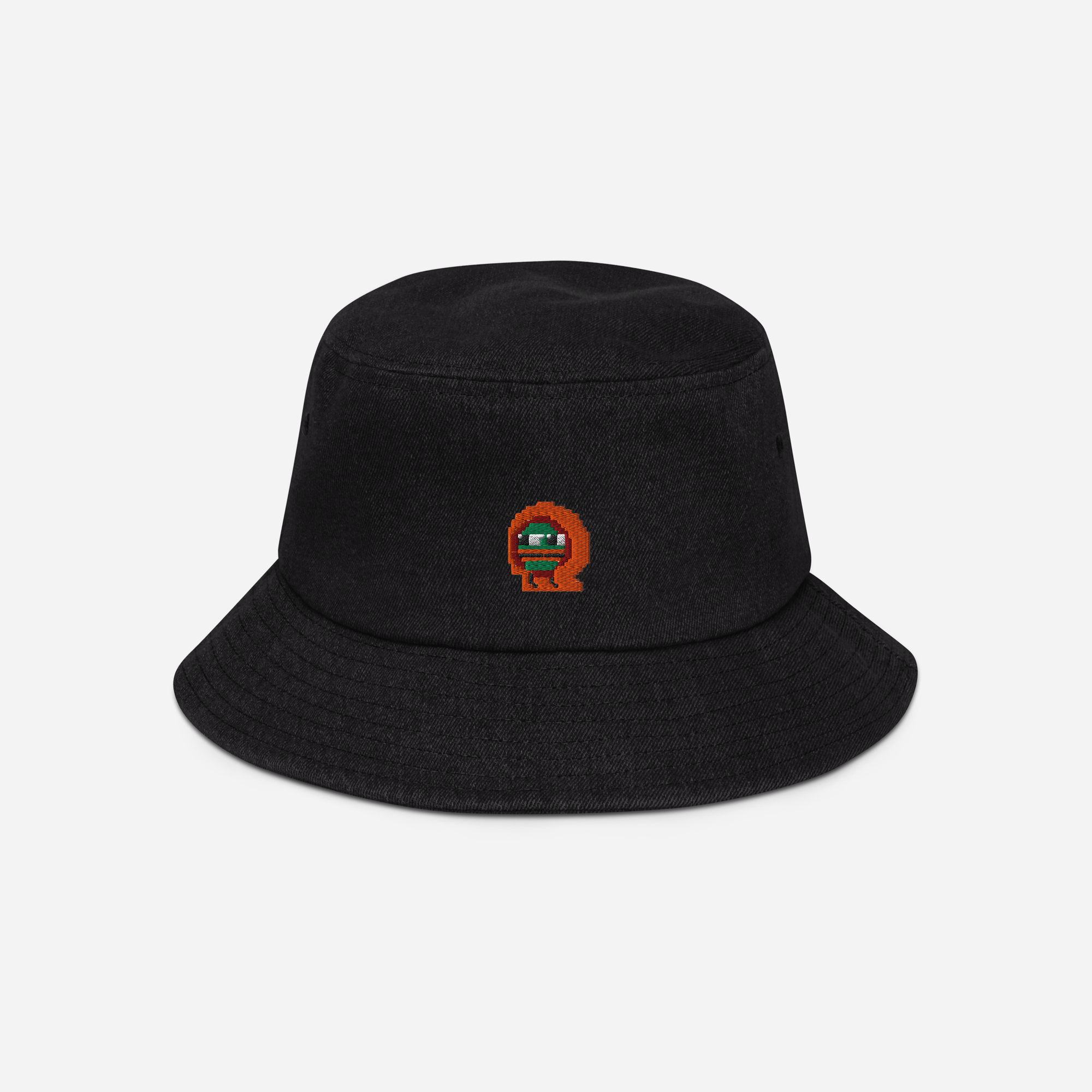 Denim Bucket Hat - BLACK - Kylepepe