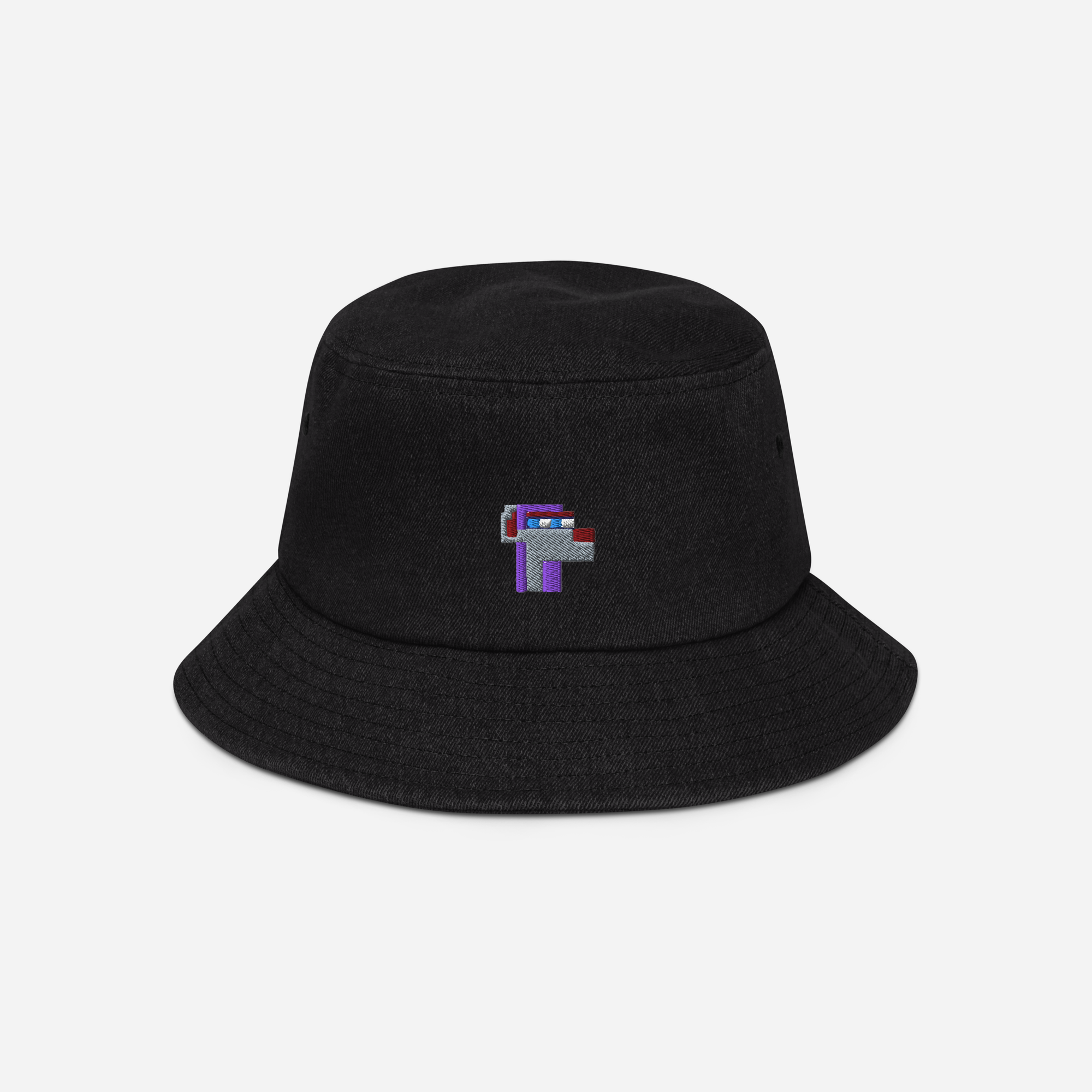 Denim Bucket Hat - BLACK - NodeDog