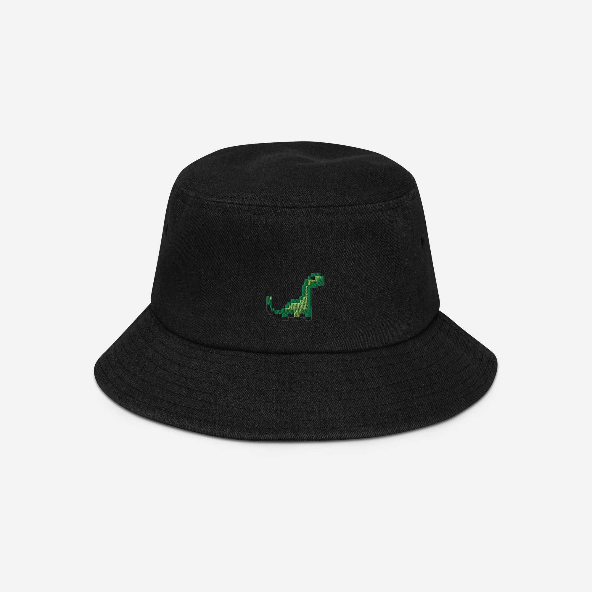 Denim Bucket Hat - BLACK - RexRally