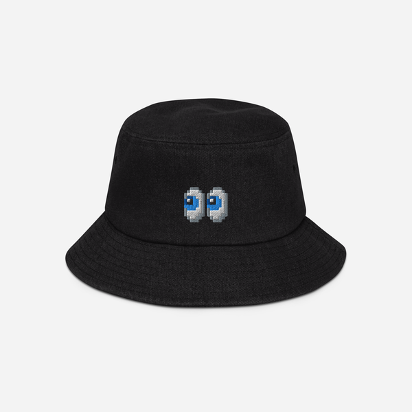 Denim Bucket Hat - BLACK - WTF