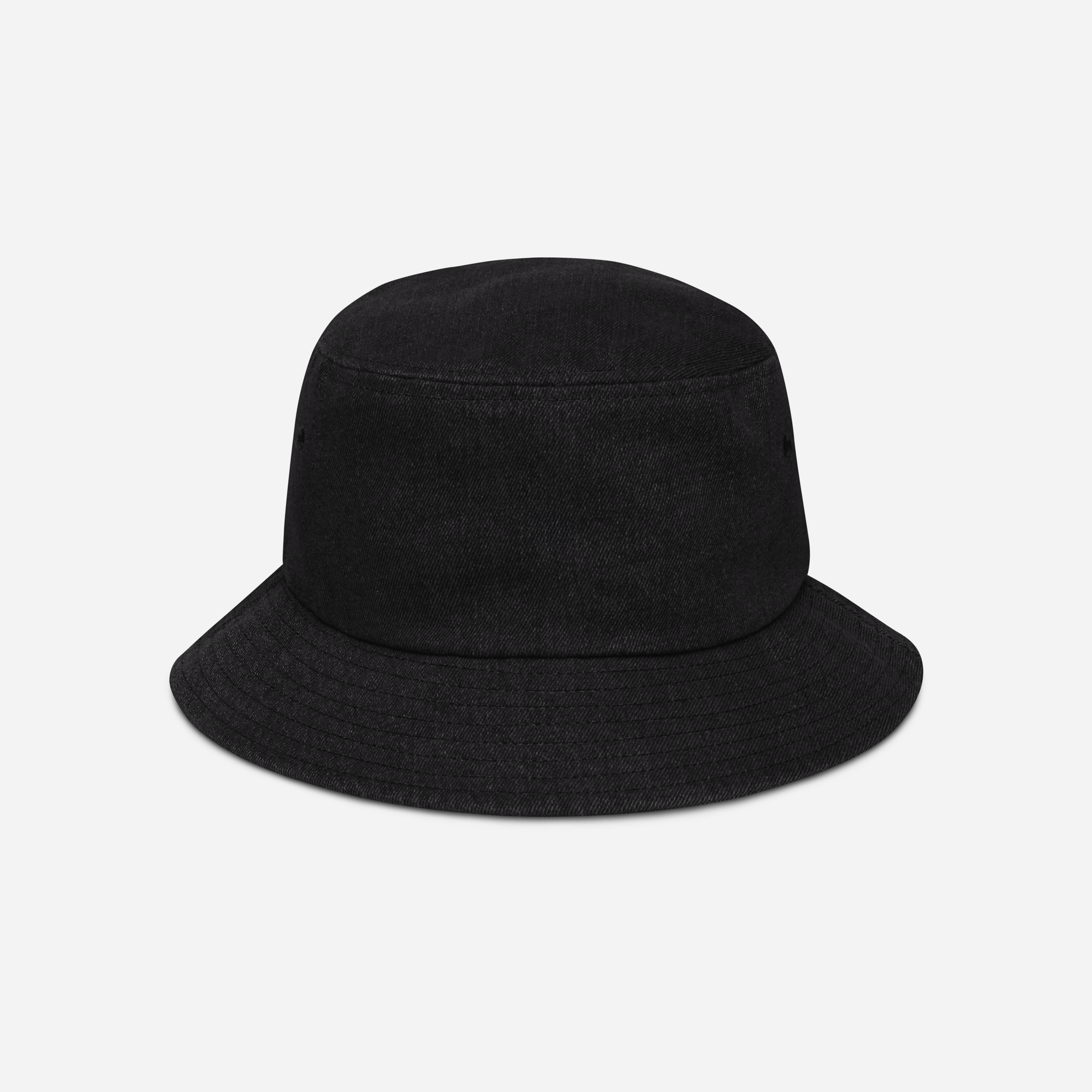 Denim Bucket Hat - BLACK - StarsEyes