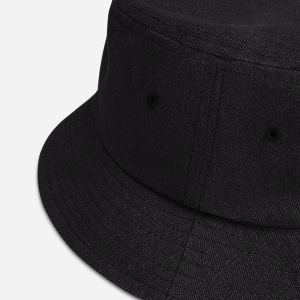 Denim Bucket Hat - BLACK - BullChill