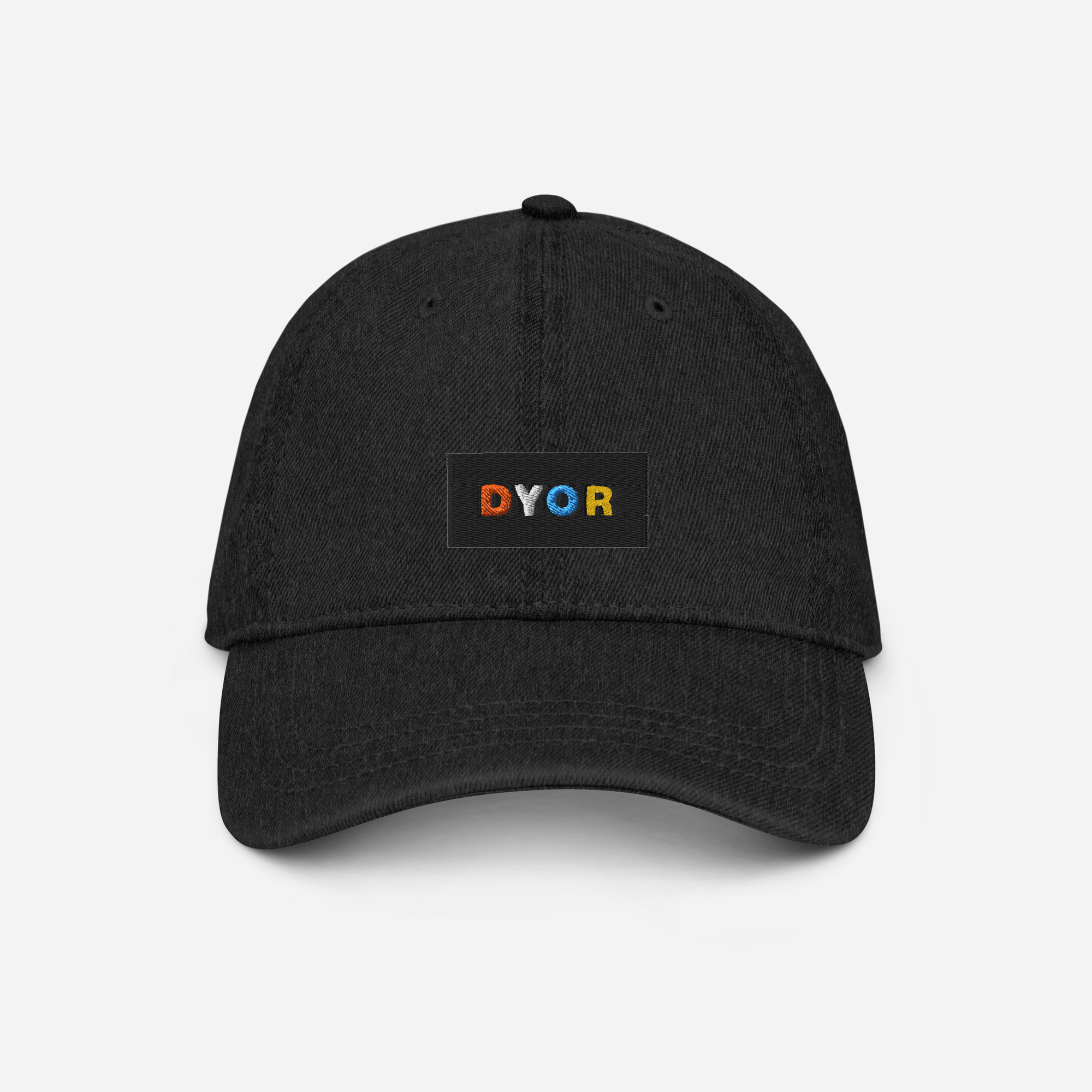Denim Hat - BLACK - DYOR