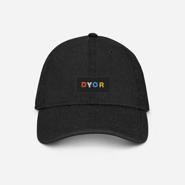 Denim Hat - BLACK - DYOR