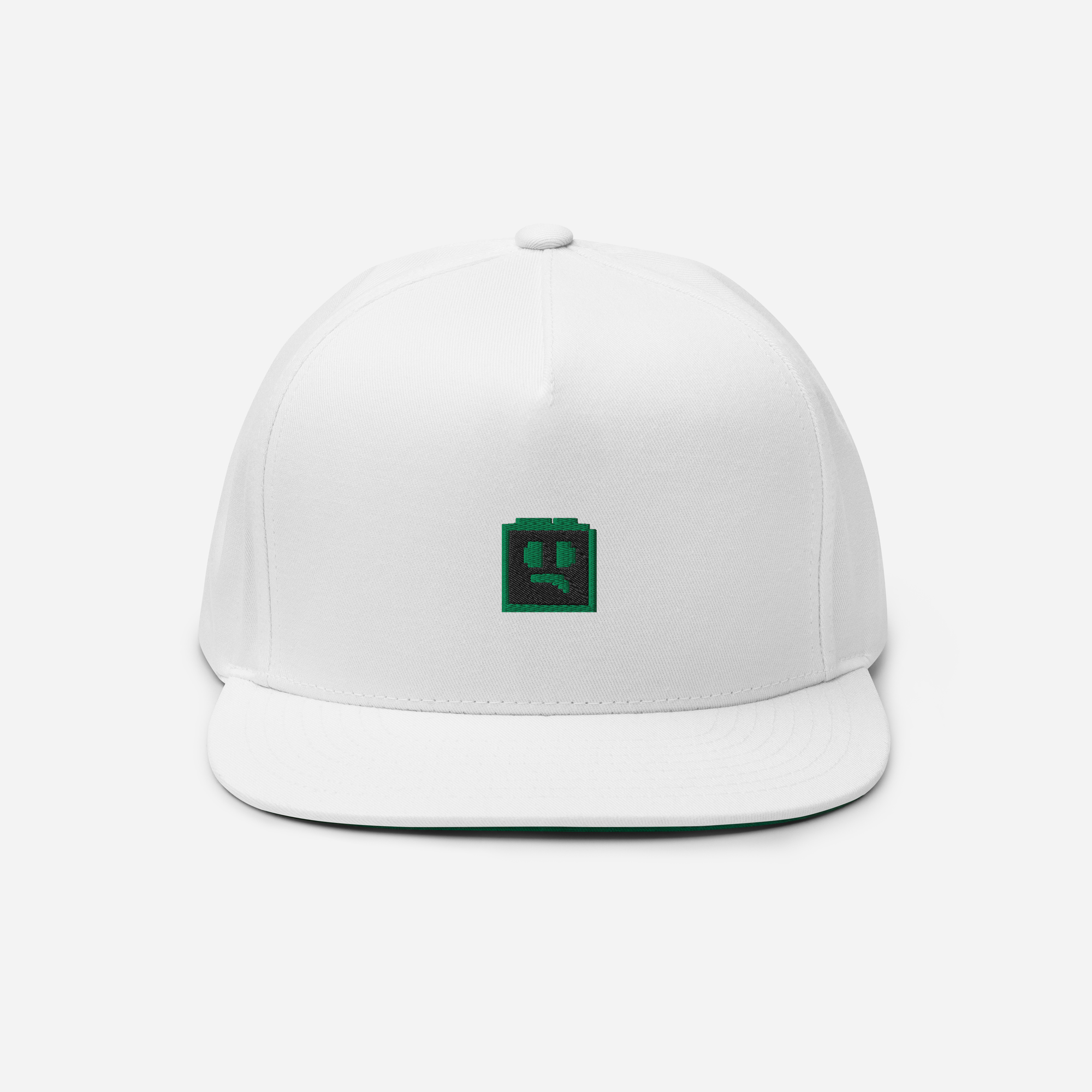 Flat Bill Cap - White - FOMO