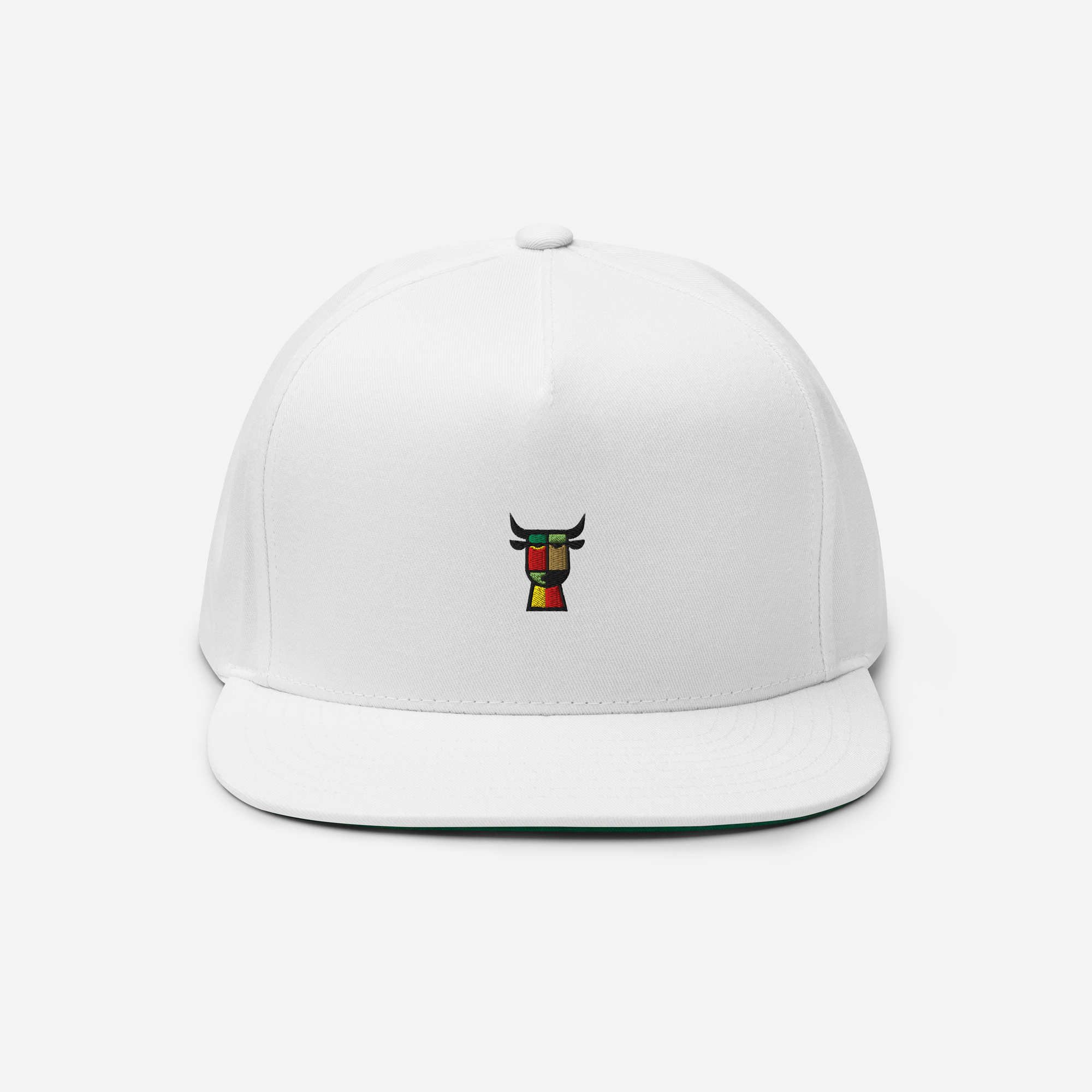 Flat Bill Cap - White - LFG