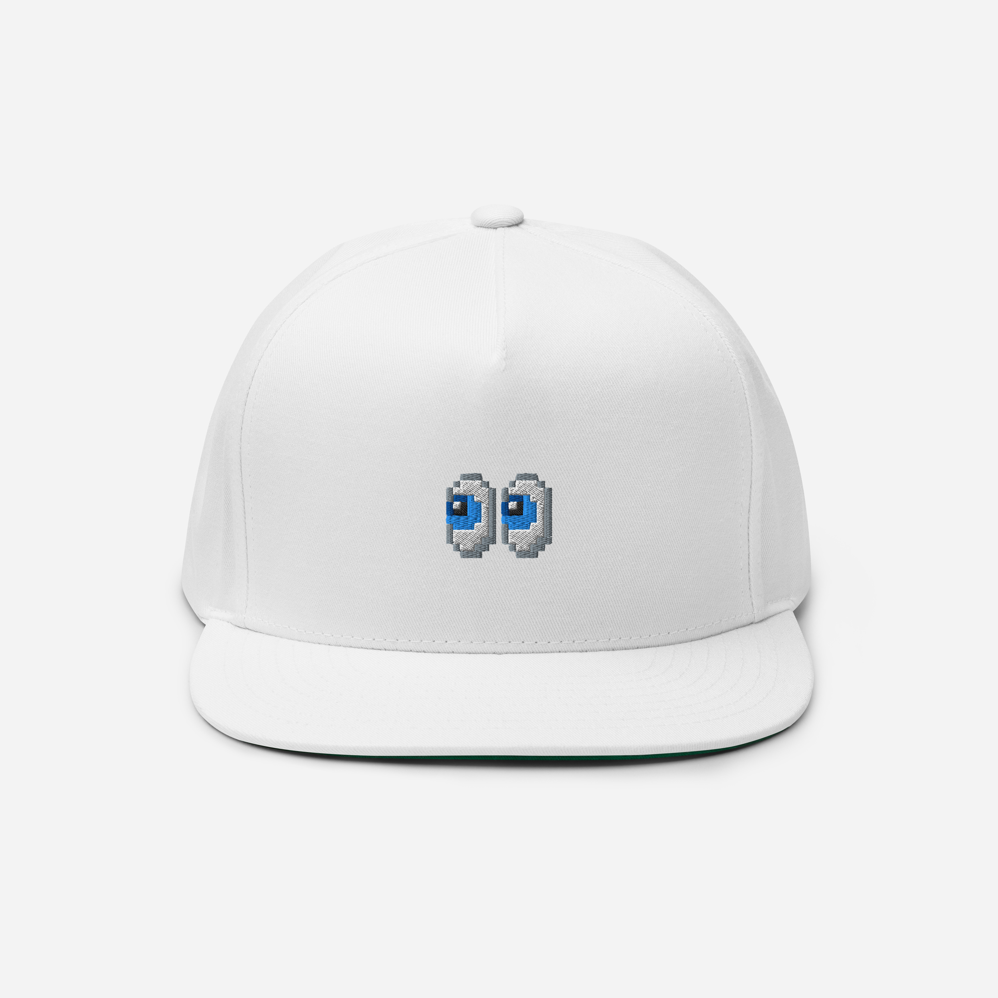 Flat Bill Cap - White - WTF