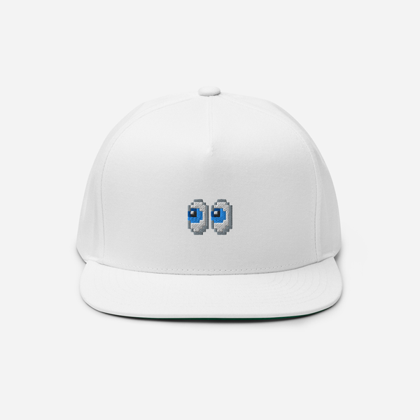 Flat Bill Cap - White - WTF