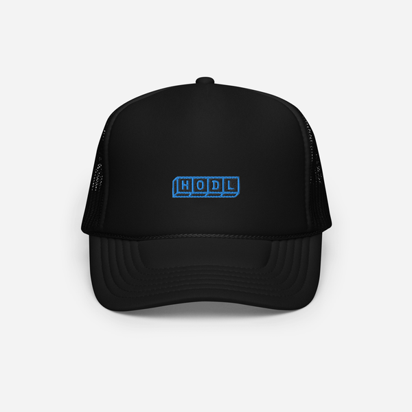 Foam Trucker Hat - Black - HODL