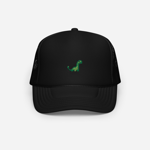 Foam Trucker Hat - Black - RexRally