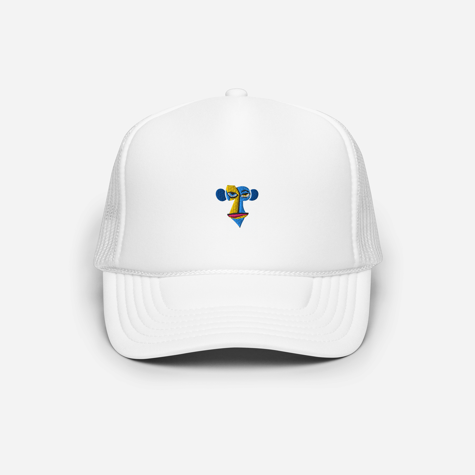 Foam Trucker Hat - White - Apeing