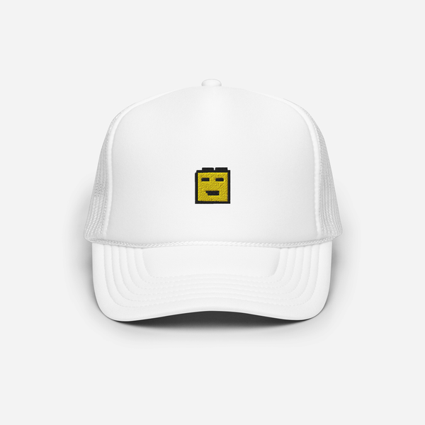 Foam Trucker Hat - White - BullChill