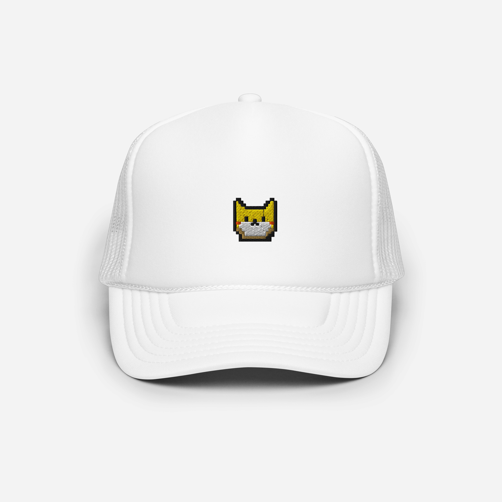 Foam Trucker Hat - White - Catoshi