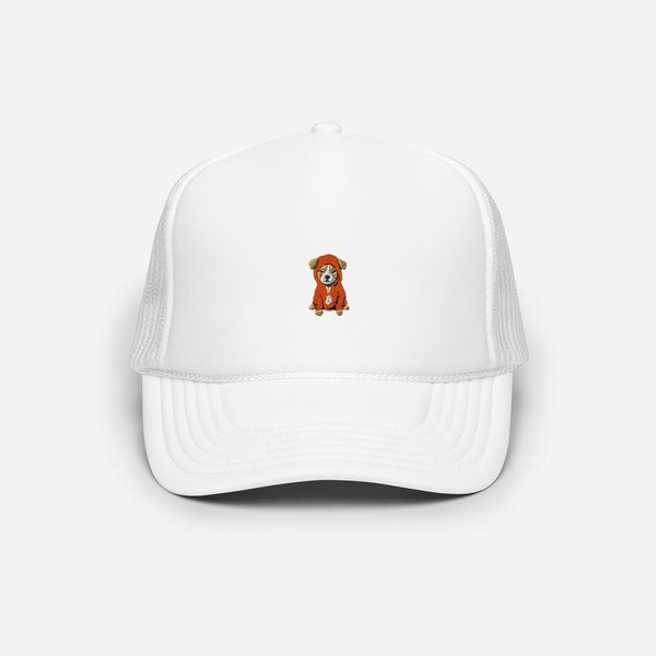 Foam Trucker Hat - White - $DOG