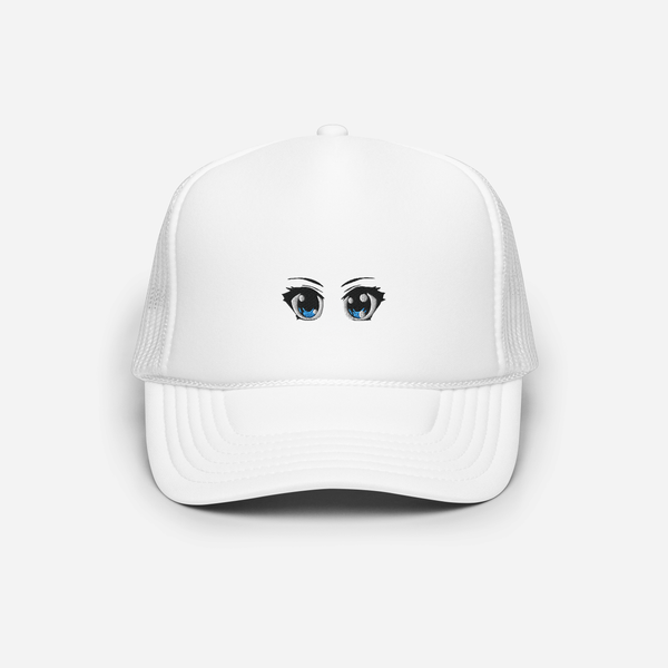 Foam Trucker Hat - White - Manga