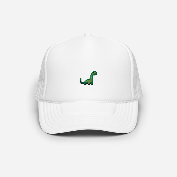 Foam Trucker Hat - White - RexRally