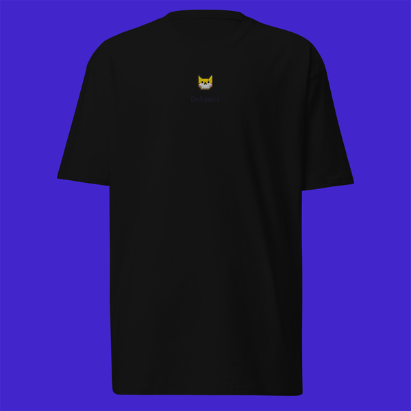 Men's Premium Heavyweight T-Shirt - Black - Catoshi