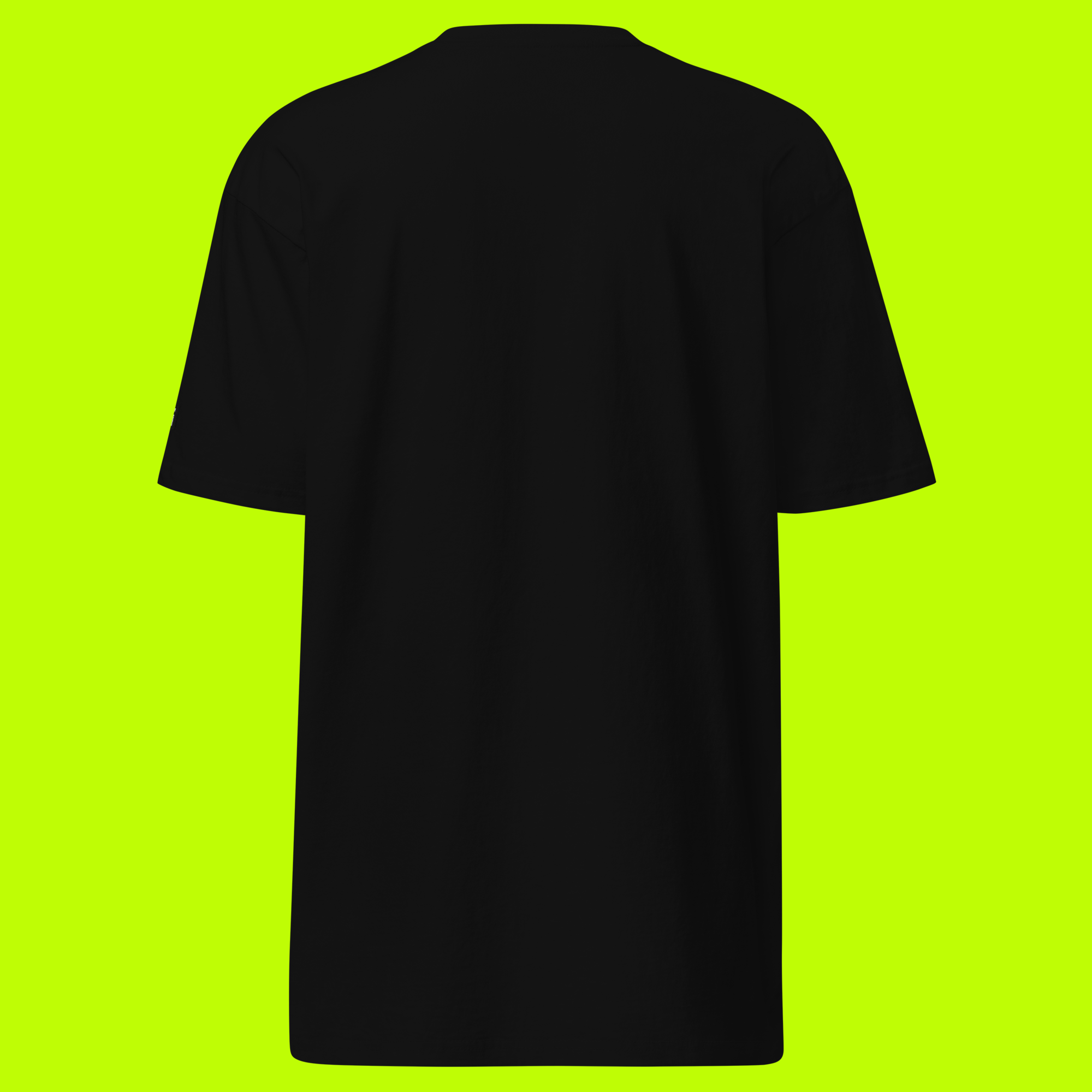 Men's Premium Heavyweight T-Shirt - Black - UTXO (green)