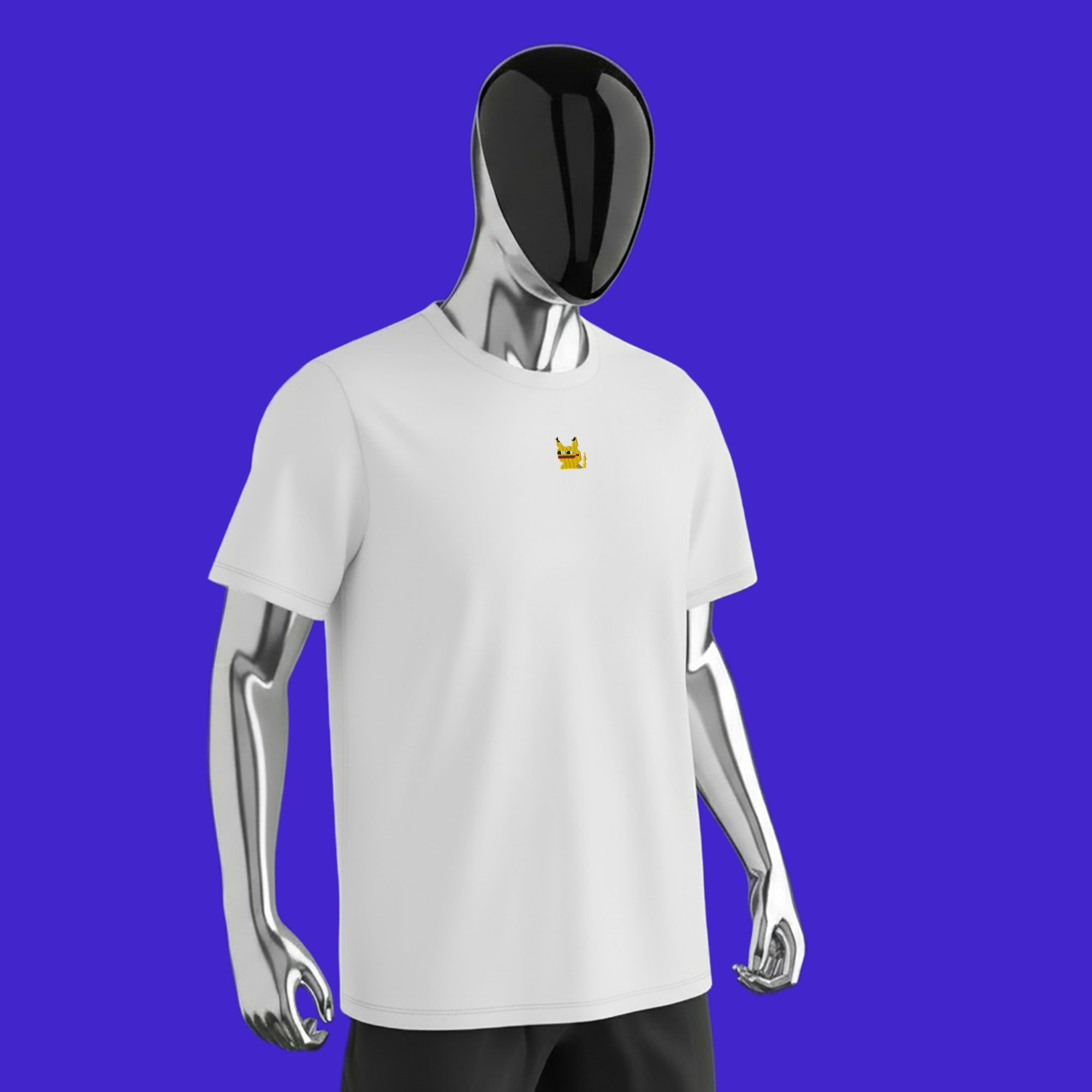 Men's Premium Heavyweight T-Shirt - White - Pepekachu