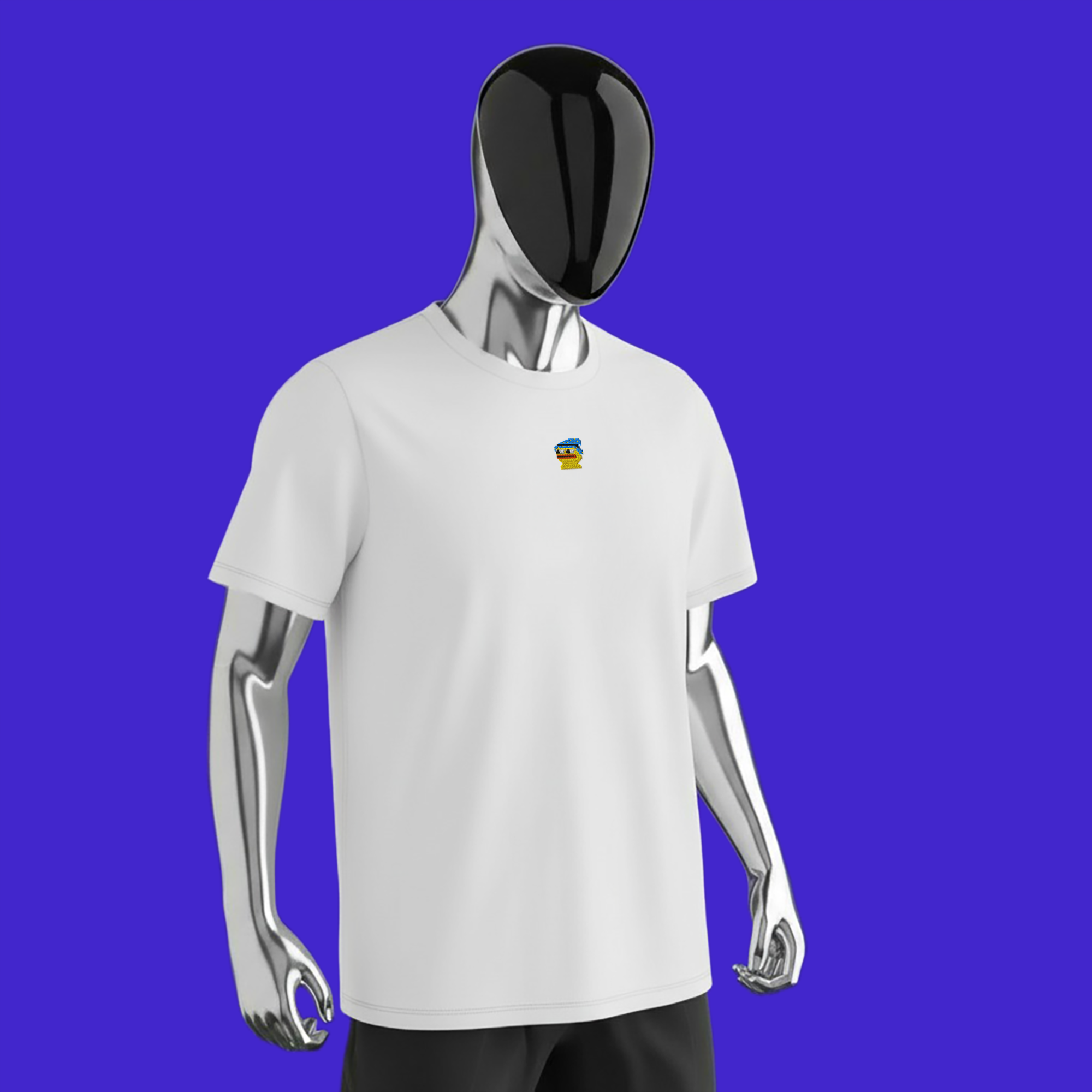 Men's Premium Heavyweight T-Shirt - White - Pepewizard