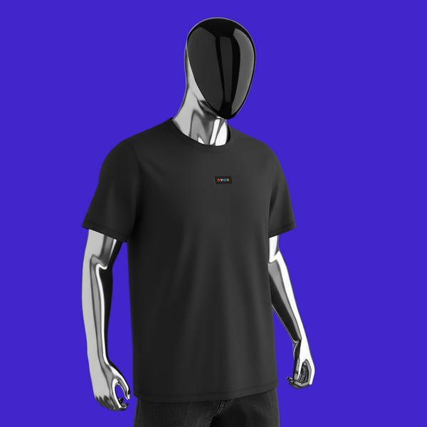 Men's Premium Heavyweight T-Shirt - Black - DYOR
